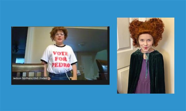 WCS Online students celebrate Spirit Week